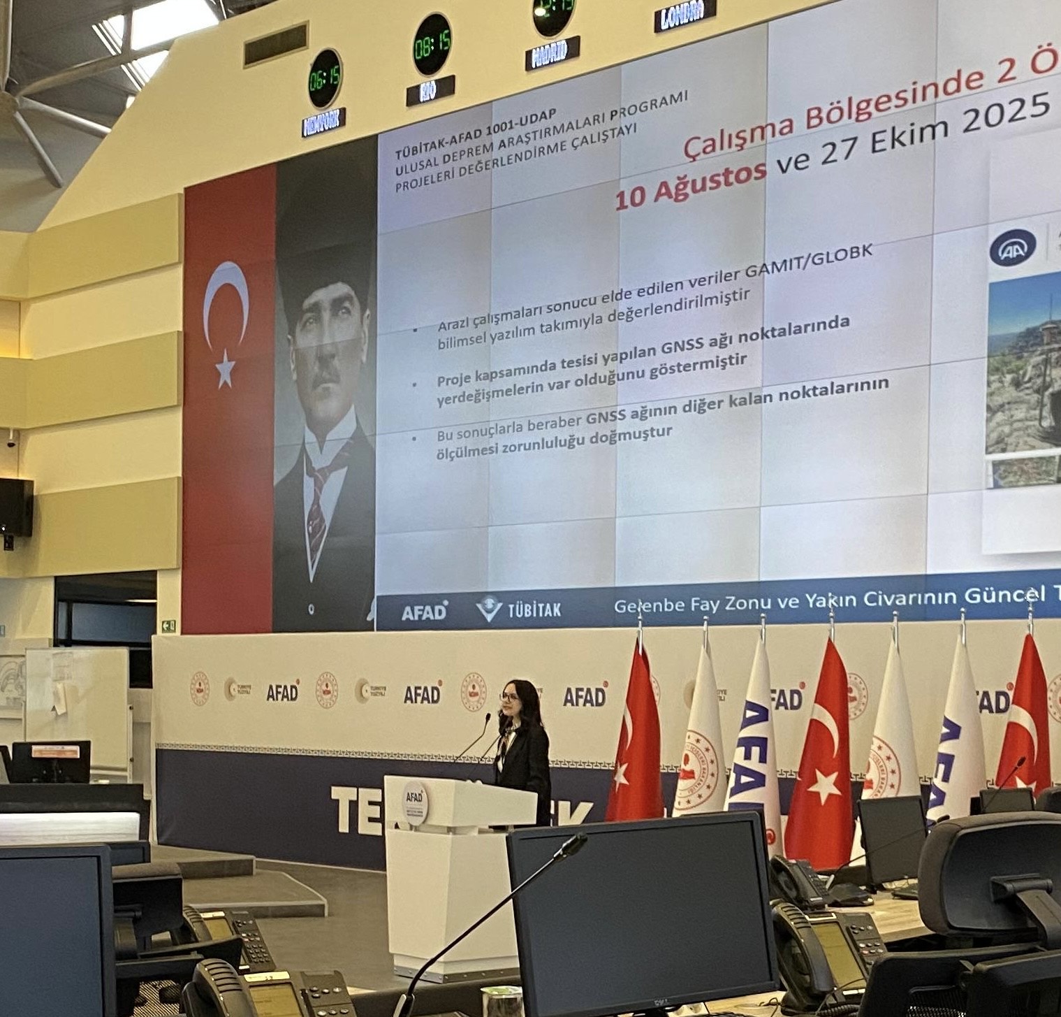 02–03 Nisan 2026 tarihlerinde, AFAD Başkanlığı ev sahipliğinde gerçekleştirilen “TÜBİTAK – AFAD 1001 – UDAP Ulusal Deprem Araştırmaları Programı ve Projeleri Değerlendirme Çalış...